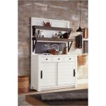 Junction Shiplap Cupboard with LED Lighting - Image 2